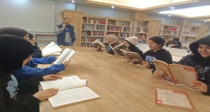 Okulun Kalbi Kütüphaneler Projemizin Ocak Ayı Etkinliği